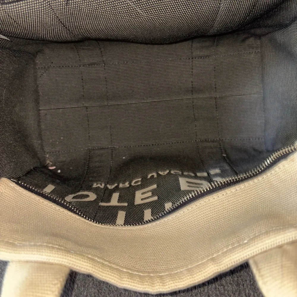 Marc Jacobs Beige and Black Tote Bag - Picture 2 of 6